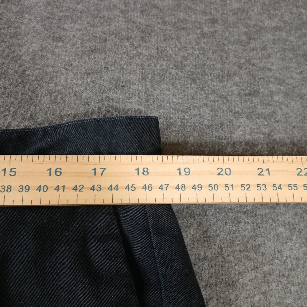 Dockers Khakis Pants Mens W38 L29 Black‎ Cotton Straight Leg 405818159